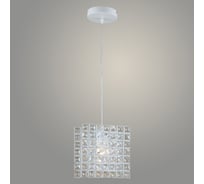 Подвес РОСТОК E2295/1HQ WT белый/хрусталь, 1x40W, Е27, d195 h800, QH23 988032256