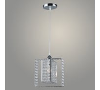 Подвес РОСТОК E2300/1HQ CH хром/хрусталь, 1x40W, Е27, d220 h800, QH23 988032258