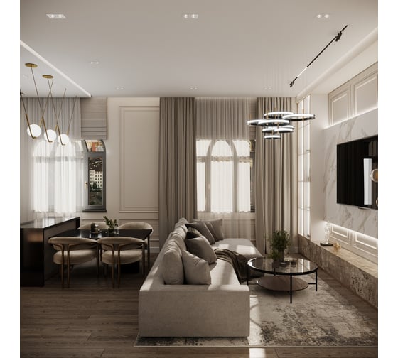 Трековый линейный светодиодный светильник Hesby Lighting ElDeko HSBL_0078