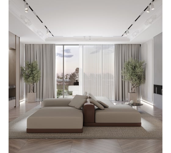 Трековый линейный светодиодный светильник Hesby Lighting Skylite HSBL_0045
