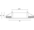Точечный встраиваемый светильник Hesby Lighting Breeze HSBL_0098 6