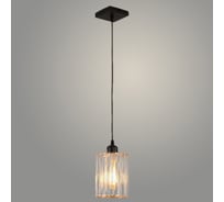 Подвес РОСТОК G20996/1HQ BK+GD черный/золото, 1x40W, E27, d120 h1000, LCY23 988372650