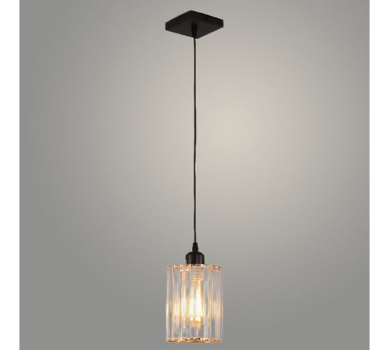 Подвес РОСТОК G20996/1HQ BK+GD черный/золото, 1x40W, E27, d120 h1000, LCY23 988372650 1