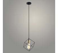 Подвес РОСТОК MDM4244/1HQ BK+BRO черный/коричневый, 1x60W, E27, d230 h1230, XLD22 98802757111