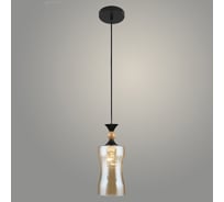 Подвес РОСТОК N5177/1HQ BK черный, 1x40W, Е27, d120 h800, QH22 988025813