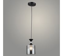 Подвес РОСТОК N5830/1HQ BK+SMK черный, 1x40W, Е27, d120 h800, QH23 988035295