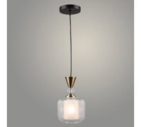 Подвес РОСТОК N6325/1HQ BK+COP черный/медь, 1x40W, Е27, d150 h800, QH23 988372690