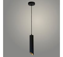 Подвес РОСТОК YZ60301-HX BK+GD черный/золото, 1x50W, GU10, d60 h1000, YIZ22 988014311