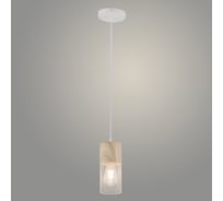 Подвес РОСТОК XA3236/1HQ WH+WOOD белый/дерево, 1x60W, Е27, d100 h1000, HN23 988372928