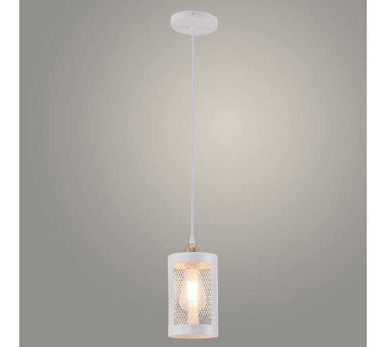 Подвес РОСТОК XA3224/1HQ WH+FGD белый/золото, 1x60W, Е27, d120 h1000, HN23 988372922 1