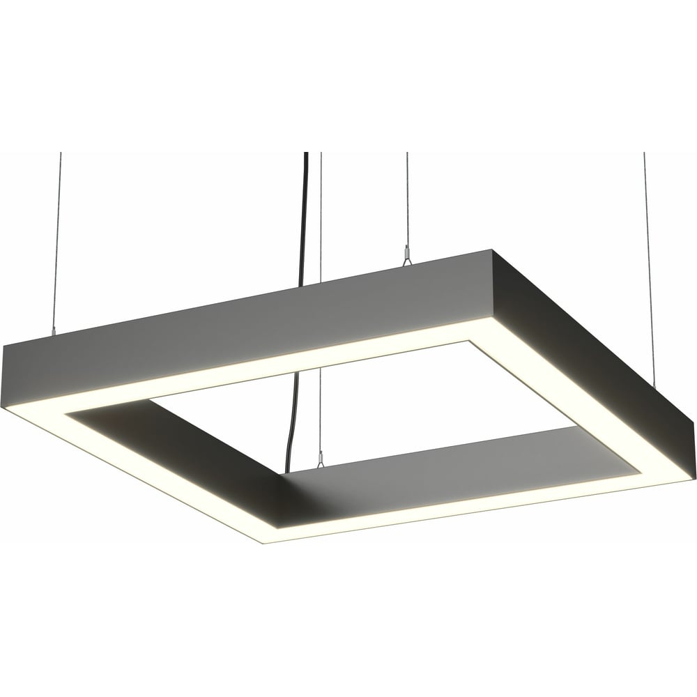 Светодиодный светильник DIODEX Микко Квадрик 80Вт 4000К, Опал., Серый ...