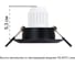 Точечный встраиваемый светильник ARTE LAMP MIRA MINI A2762PL-1BK 3