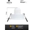 Точечный встраиваемый светильник ARTE LAMP TARF MINI A2067PL-1WH 7