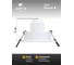 Точечный встраиваемый светильник ARTE LAMP TARF MINI A2068PL-1WH 7