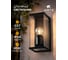Уличный настенный светильник ARTE LAMP POT A1632AL-1BK 2