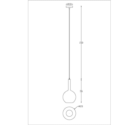 Подвесной светильник ARTE LAMP Gala A2720SP-1SG