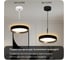 Светильник с подсветкой Citilux ETALON LED Чёрный+Золото CL750181 16
