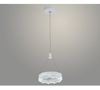 Подвес РОСТОК DK06091/1 PR WH белый, 22W, LED, 3000-6500K d195, ПДУ(ИК), диммер, HN23 988032134