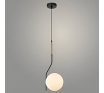 Подвес РОСТОК MDM4400/1HQ M BK+BRO черный/коричневый, 1x60W, E27, d160 h1260, XLD22 988027586