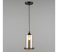 Подвес РОСТОК N4804/1HQ BK+AM черный, 1x40W, E27, d130 h800, QH22 988013446