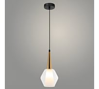 Подвес РОСТОК MDM4860/1HQ CL+W прозрачный/белый, 1x60W, E14, d150 h1150, XLD22 988027604