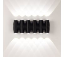 Светодиодный фасадный светильник AM Group AM359-12X1W BK 4000K