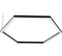 Светильник DIODEX Led, Микко Риб, 210Вт, 3000К, опал, черный, DALI 4603789907186