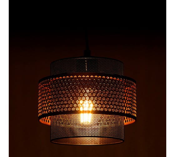 Подвесной светильник ARTE LAMP GRID A7069SP-1BK