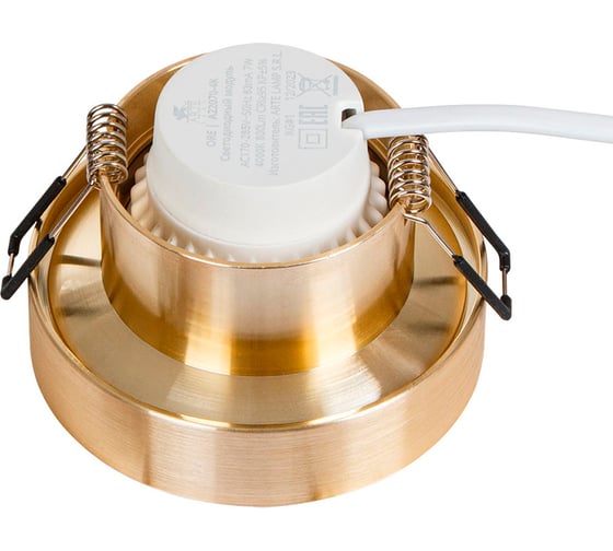 Точечный встраиваемый светильник ARTE LAMP RAMO A1240PL-1SG