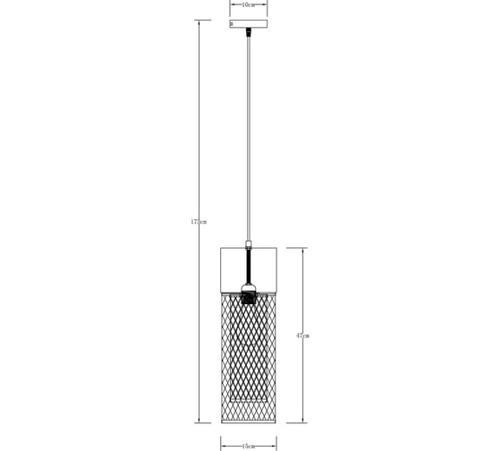 Подвесной светильник ARTE LAMP CASTELLO A7068SP-1GO