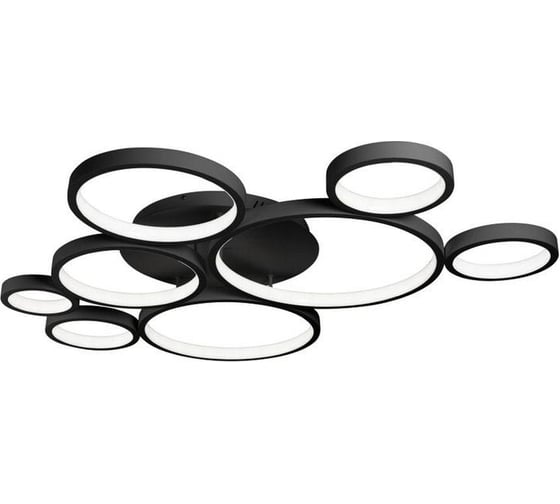 Потолочный светильник iLEDEX Ring Star черный 9004-8L-X BK 1