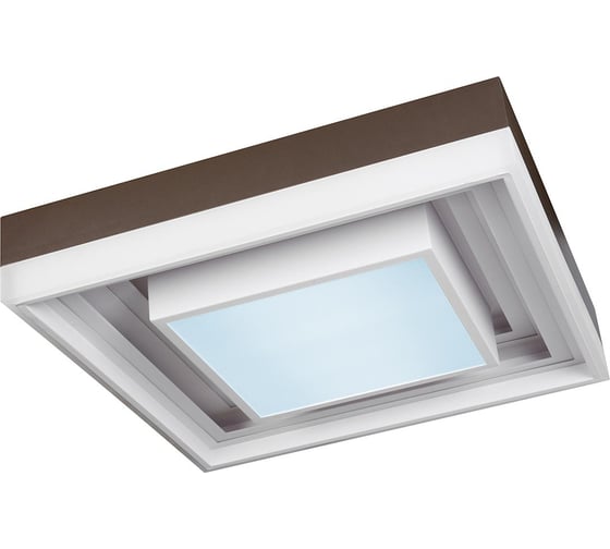 Потолочный светильник iLEDEX Summery белый B6317-128W/520*520 WH