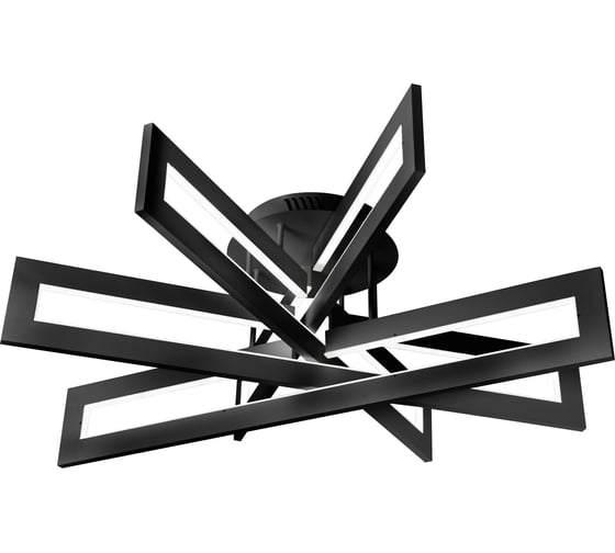 Потолочный светильник iLEDEX Stalker черный 9082-R800-X 128W BK