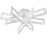 Потолочный светильник iLEDEX Stalker белый 9082-R800-X 128W WH 3