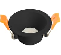 Светильник встраиваемый FERON DL1100 потолочный, MR11, G5.3, GU10, черный 51943