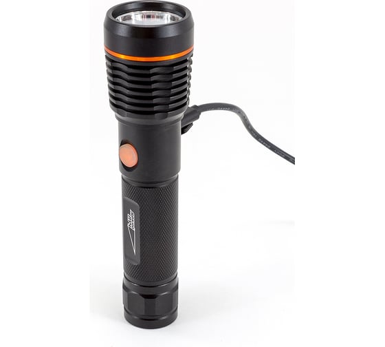 Фонарь ЯРКИЙ ЛУЧ T7v.3 Osram P9 max600лм 5000K IPX4, Li-Ion 18650 2200mAh 4606400106432