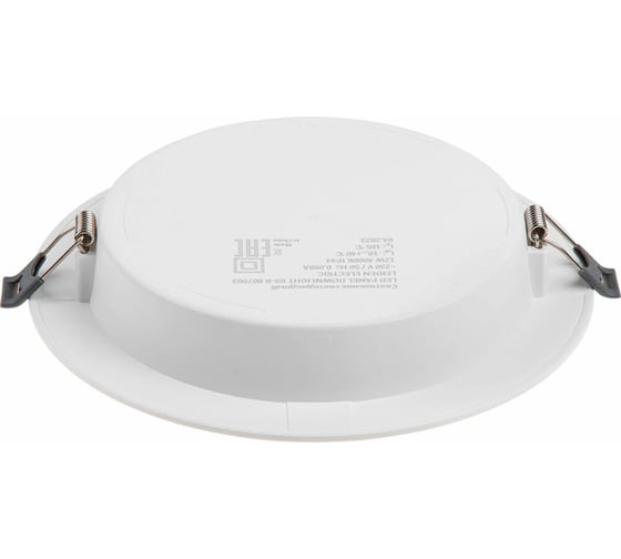 Светильник светодиодный встраиваемый LEIDEN ELECTRIC круг, 12 Вт, 4000К, IP44 RS-R 807003