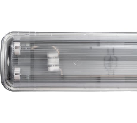 Светильник SVET ДСП 12-2х18-001 прозрачный, транзитное подключение под лампы Т8 с цоколем G13 мощностью до 36 Вт, IP65 1718-01061