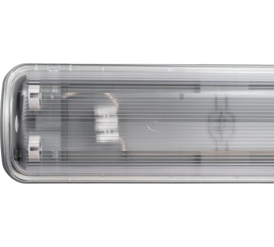 Светильник SVET ДСП 12-2х18-001 прозрачный, транзитное подключение под лампы Т8 с цоколем G13 мощностью до 36 Вт, IP65 1718-01061 1
