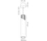Точечный подвесной светильник ARTE LAMP POLAR A5463SP-1WH 4