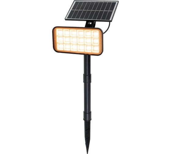 Светильник светодиодный на солнечной батарее WMC TOOLS 1800мАч, 72 светодиода SMD, WMC-WL6004 NR(61458)