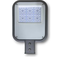 Светильник светодиодный консольный KRASO 40W, 453x276x78мм, IP67, 5000К, 5800Лм, 85-265В, с рег.др. д.конс50мм () PB-40