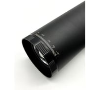 Светильник светодиодный трековый truEnergy однофазный ZOOM c регулировкой фокуса 15–55 30W 4000K D80мм алюминий черный 24051