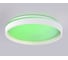 Потолочный светодиодный светильник Ambrella light с пультом WH/GD белый/золото IP20 66W 3000K-6500K+RGB D490*85 (ПДУ ИК) FZ607 4