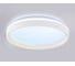Потолочный светодиодный светильник Ambrella light с пультом WH/GD белый/золото IP20 66W 3000K-6500K+RGB D490*85 (ПДУ ИК) FZ607 5