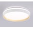 Потолочный светодиодный светильник Ambrella light с пультом WH/GD белый/золото IP20 46W 3000K-6500K+RGB D390*80 (ПДУ ИК) FZ601 7
