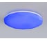 Потолочный светодиодный светильник Ambrella light с пультом WH белый IP20 66W 3000K-6500K+RGB D480*65 (ПДУ ИК) FZ418 2