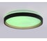 Потолочный светодиодный светильник Ambrella light с пультом BK/GD черный/золото IP20 46W 3000K-6500K+RGB D390*80 (ПДУ ИК) FZ604 5