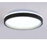 Потолочный светодиодный светильник Ambrella light с пультом BK/GD черный/золото IP20 46W 3000K-6500K+RGB D390*80 (ПДУ ИК) FZ604 6