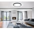 Светильник светодиодный ультратонкий Ambrella light BK черный IP54 20W 5000K D270*15 (Без ПДУ) FZ1953 2
